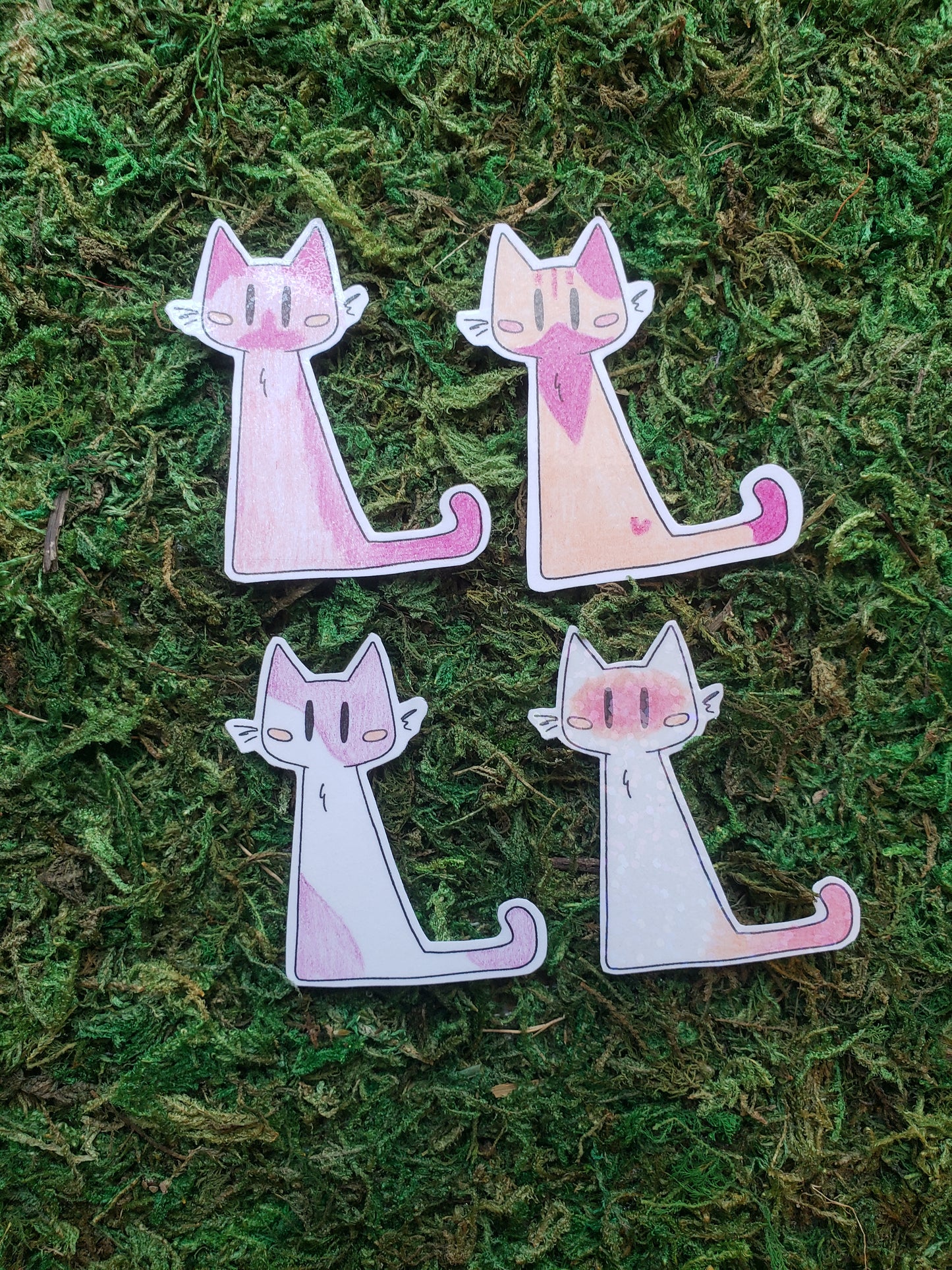 Cute Lil Guys - One of a Kind Sticker Pack of 4!