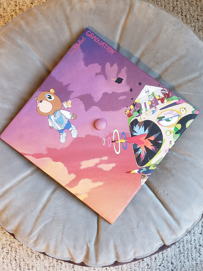 Custom Hand-Painted Graduation Cap or Topper (Complex Design)