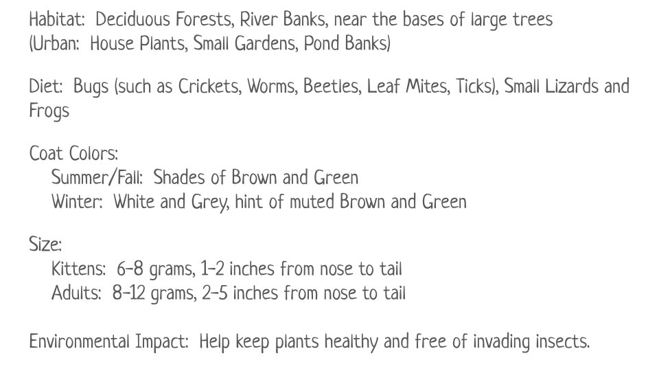 'Leaflets' - Little Kitty Forest Spirits -PICK YOUR KITTY!-
