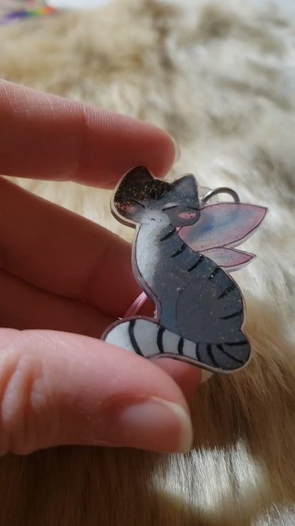 Custom Fairy Kitten Charm