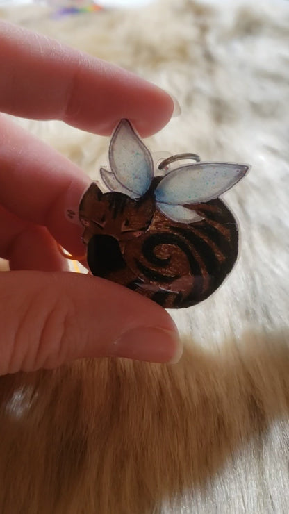 Custom Fairy Kitten Charm