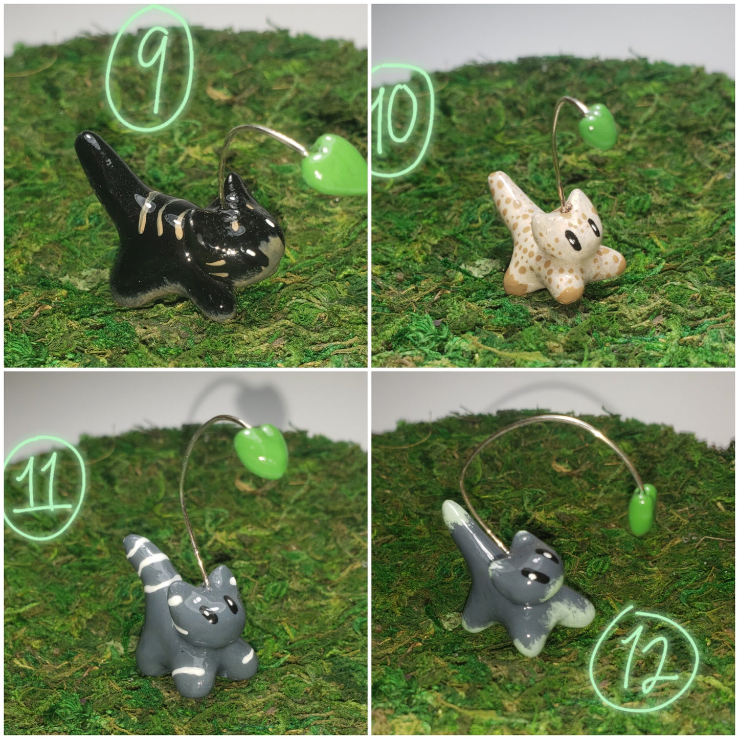 'Leaflets' - Little Kitty Forest Spirits -PICK YOUR KITTY!-