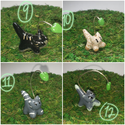 'Leaflets' - Little Kitty Forest Spirits -PICK YOUR KITTY!-