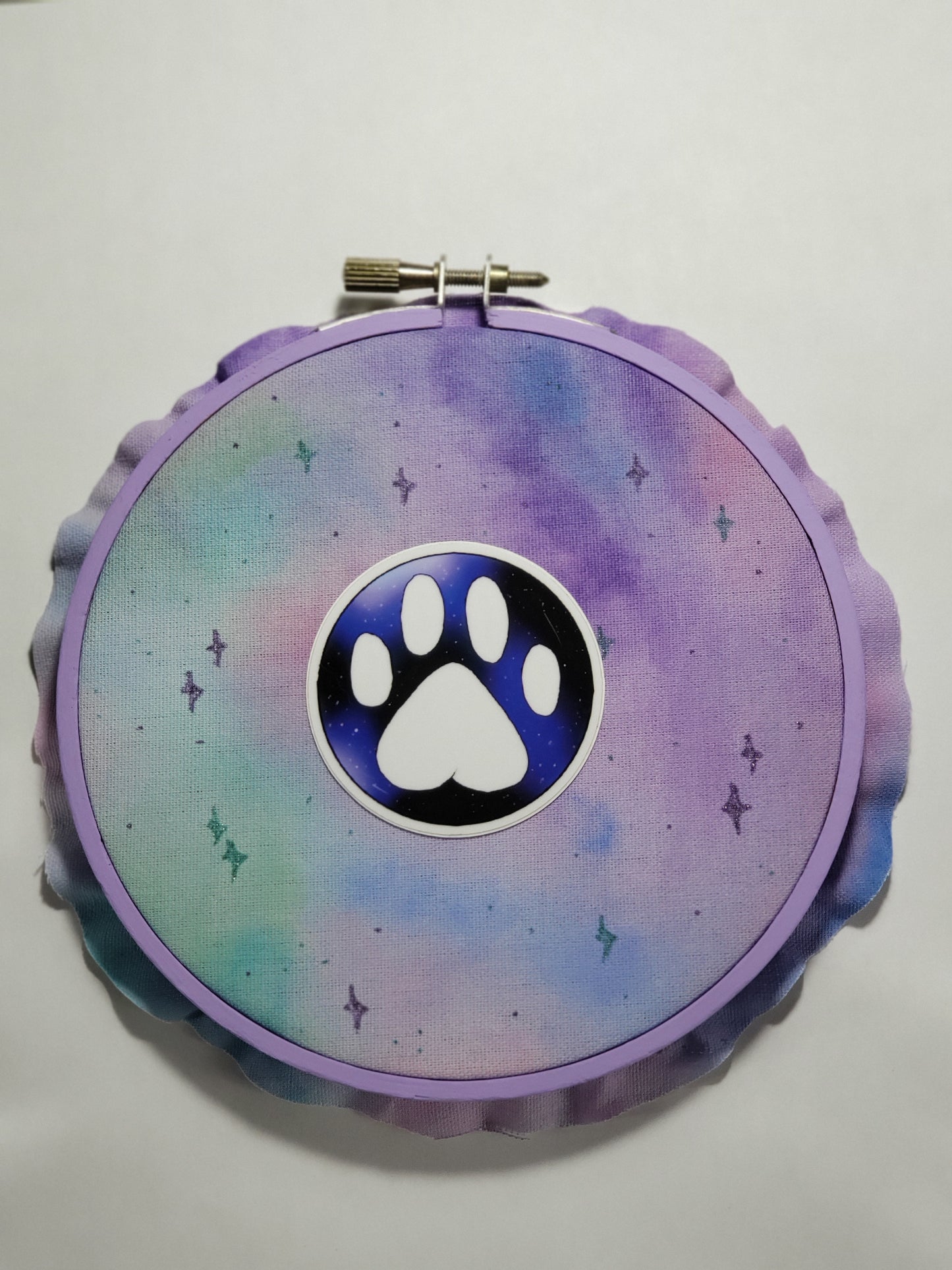 Spacey Paw Sticker