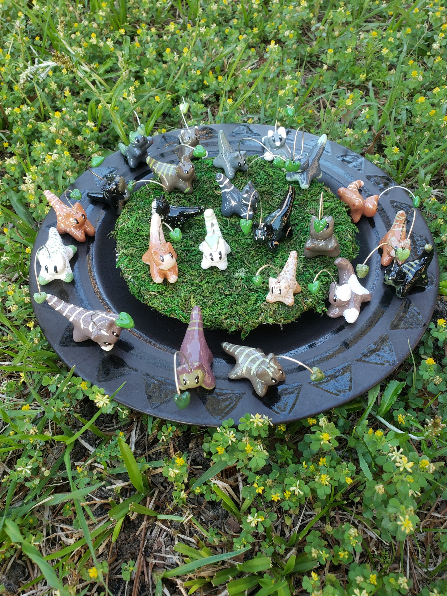 'Leaflets' - Little Kitty Forest Spirits -PICK YOUR KITTY!-
