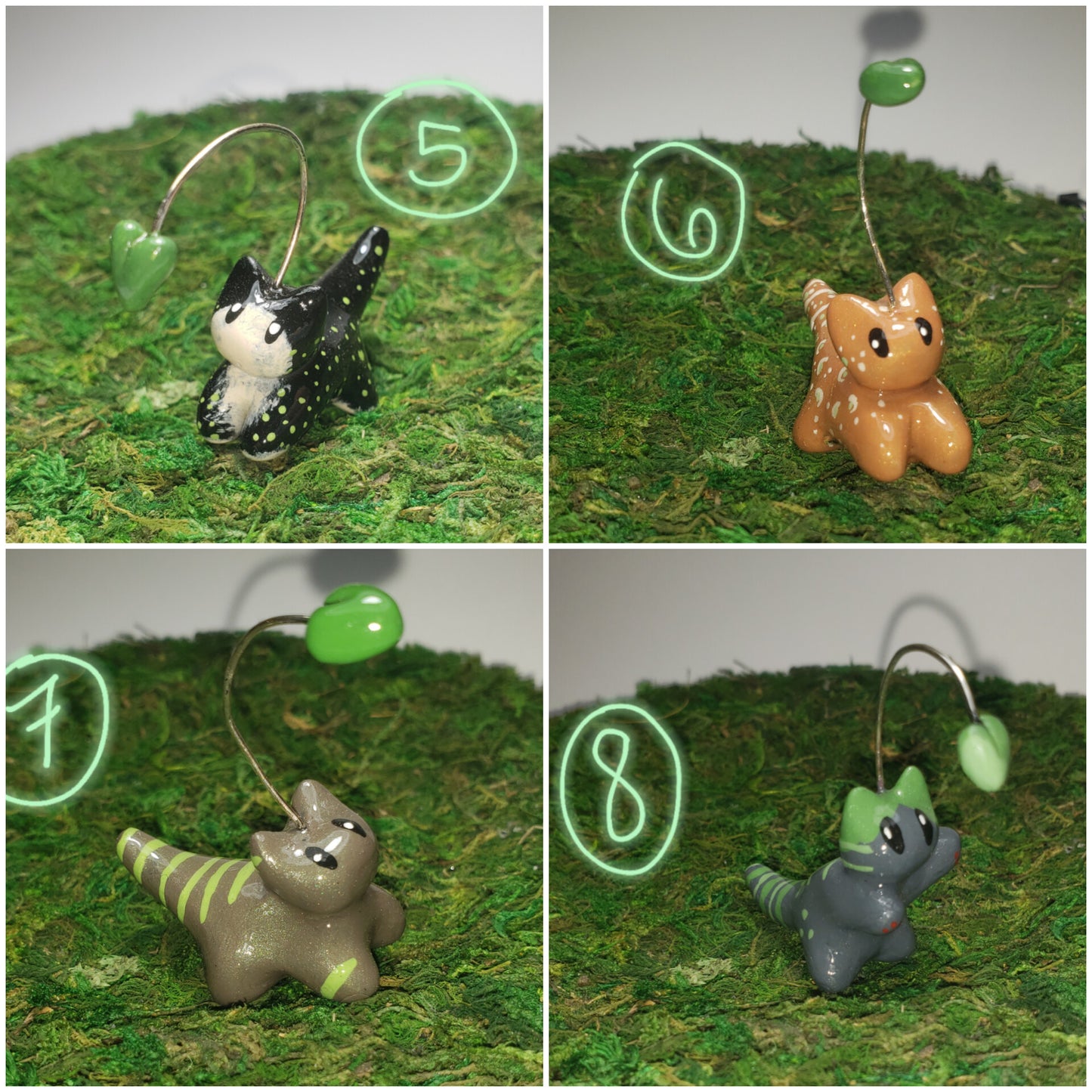'Leaflets' - Little Kitty Forest Spirits -PICK YOUR KITTY!-