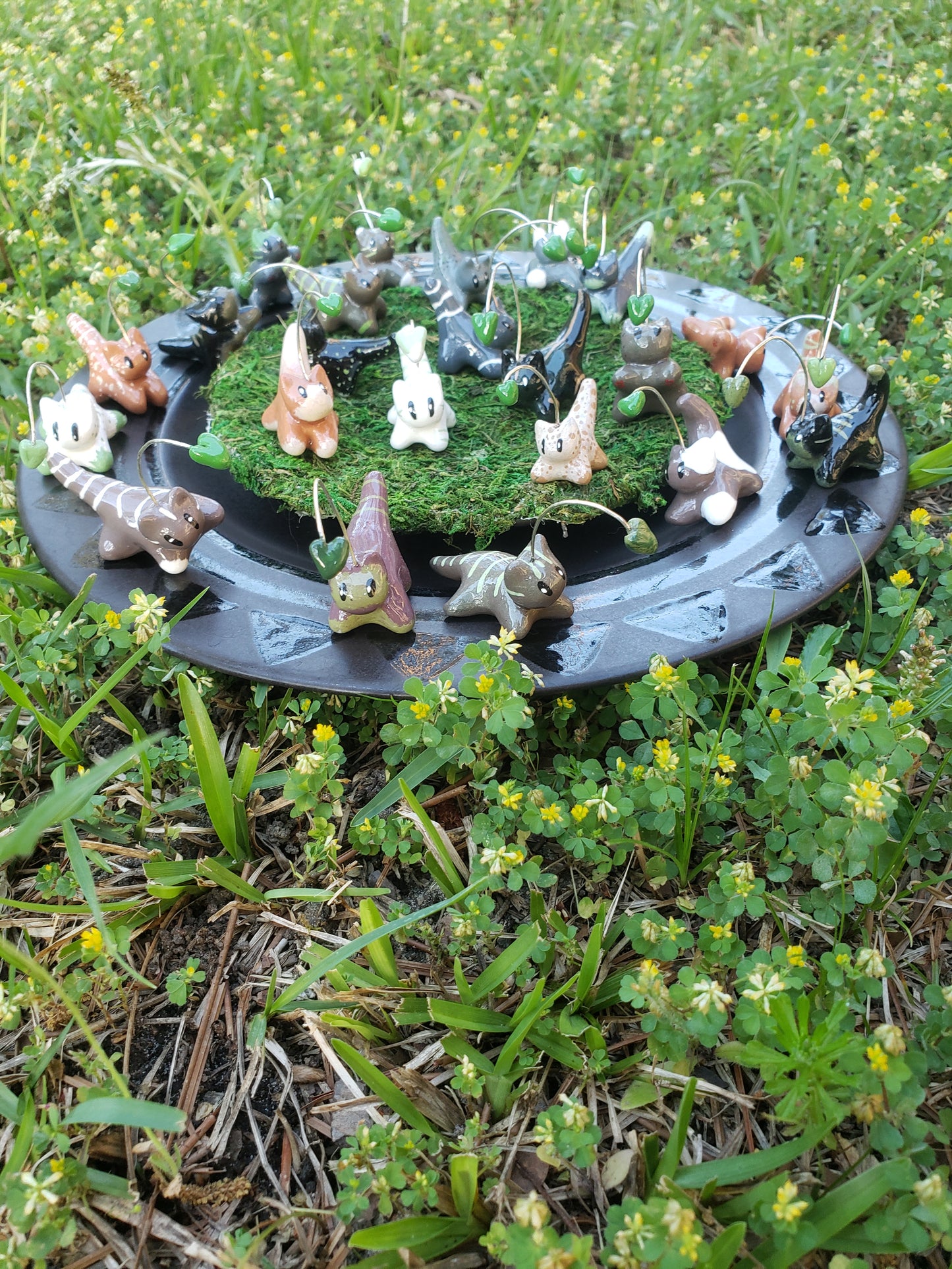'Leaflets' - Little Kitty Forest Spirits -PICK YOUR KITTY!-