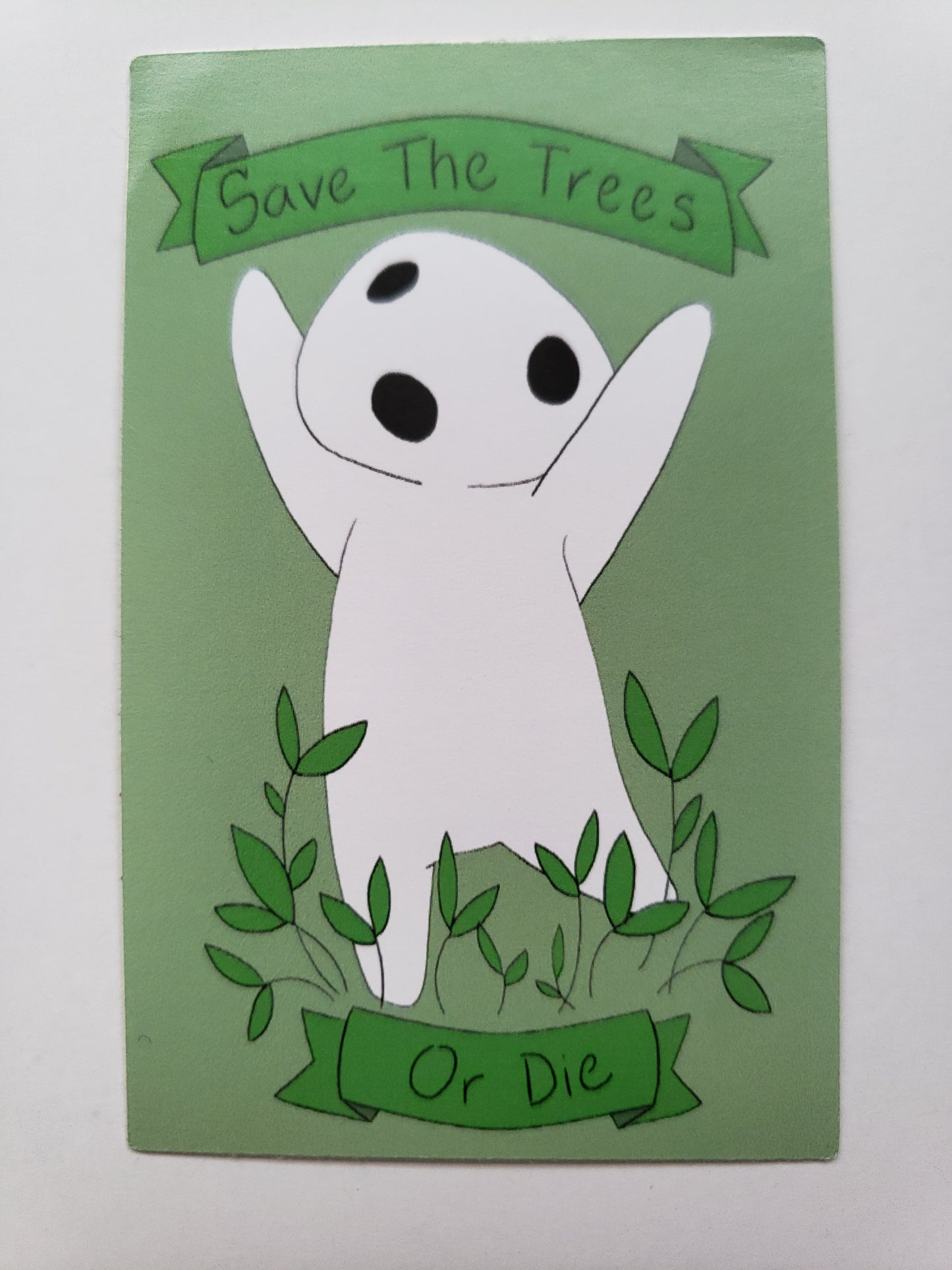 Save The Trees or Die Sticker