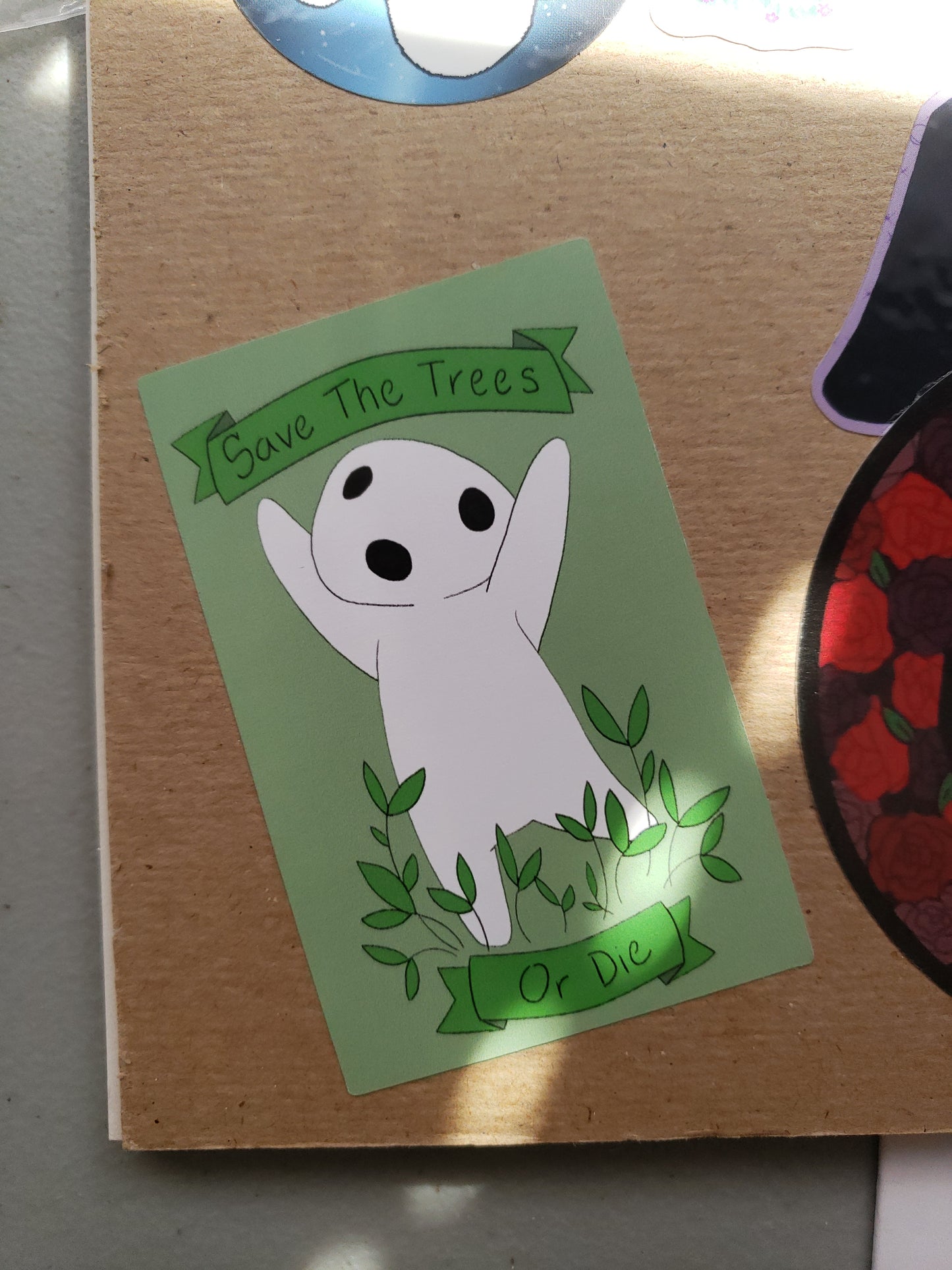 Save The Trees or Die Sticker