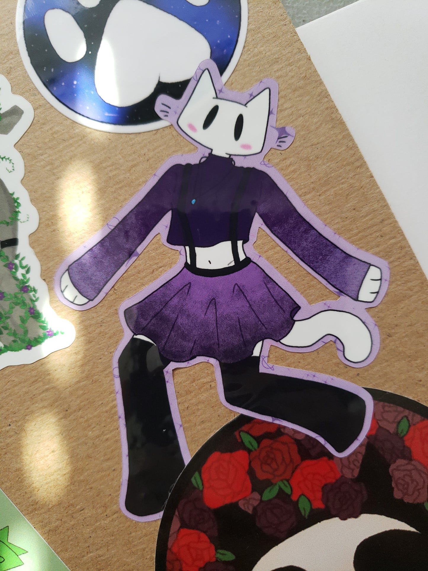 Cat Girl Sticker